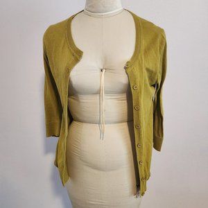 Forever 21 green cardigan, size medium